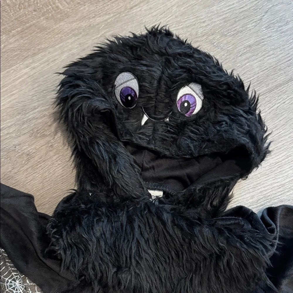 Rubie's Infant Black Furry Spider Costume 6-12 Month Halloween - Picture 7 of 9